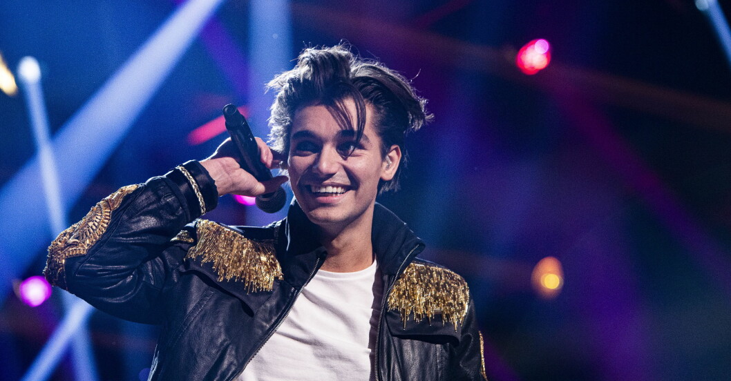 Lyckans ost under deltävling två! Anton Ewald om livet med tio år äldre frun Victoria Fajardo.