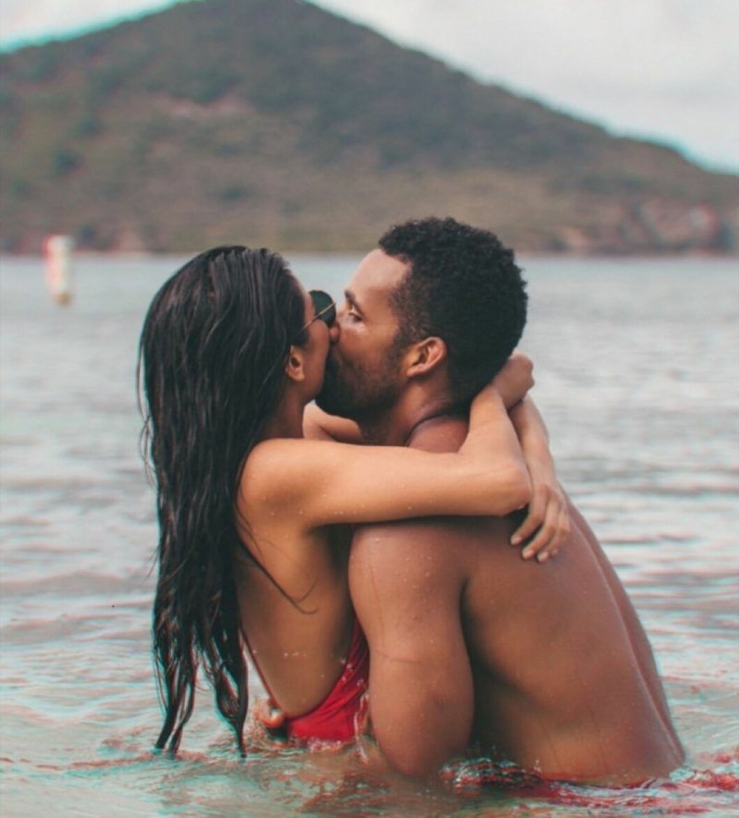 Shay och Matt tillsammans. Foto: TT Shay Mitchell kille