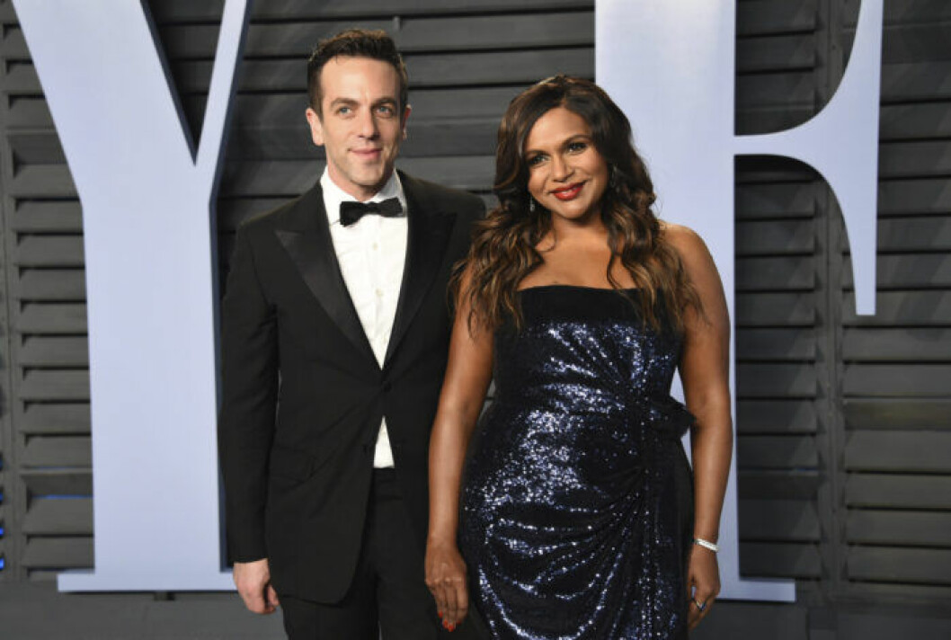Mindy Kaling och B.J. Novak. Mindy Kaling och B.J. Novak.
