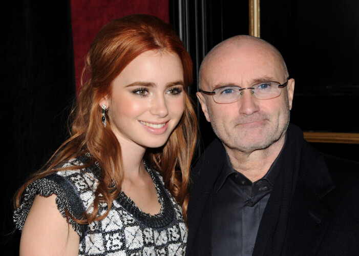 lily collins phil collins