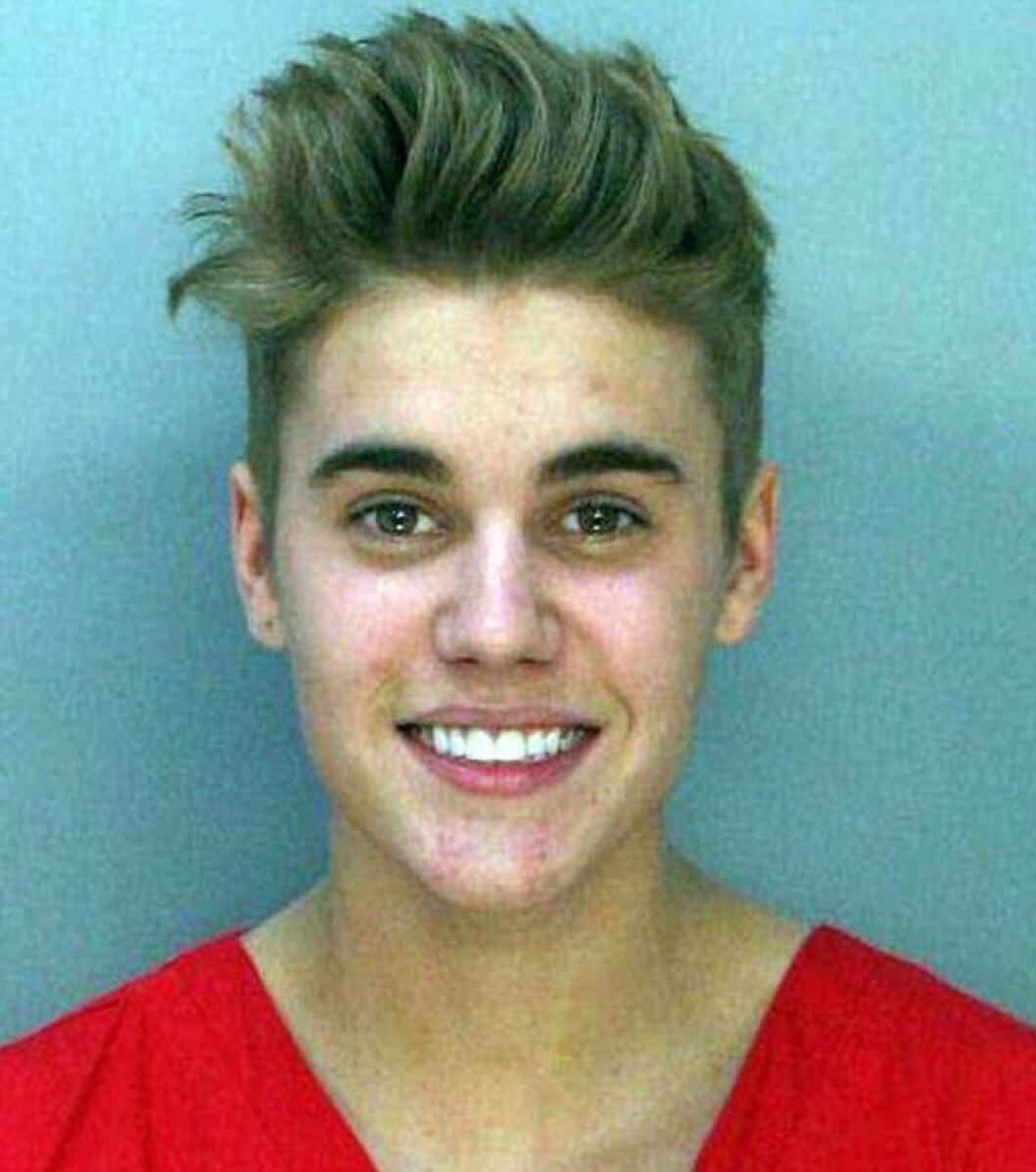 Justin Bieber när han greps av polisen i Miami som 19-åring, och missbruket var som värst. Justin Bieber när han greps av polisen i Miami.