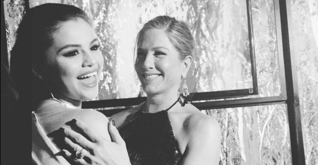 Selena Gomez och Jennifer Aniston är bästa vänner.