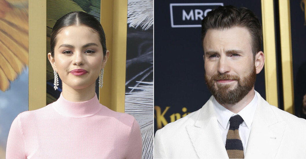 Selena Gomez gillar Chris Evans! Selena Gomez och Chris Evans