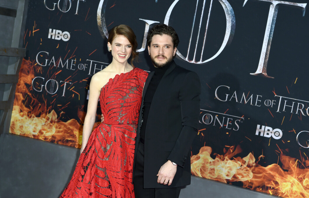 KIT HARINGTON OCH ROSE LESLIE