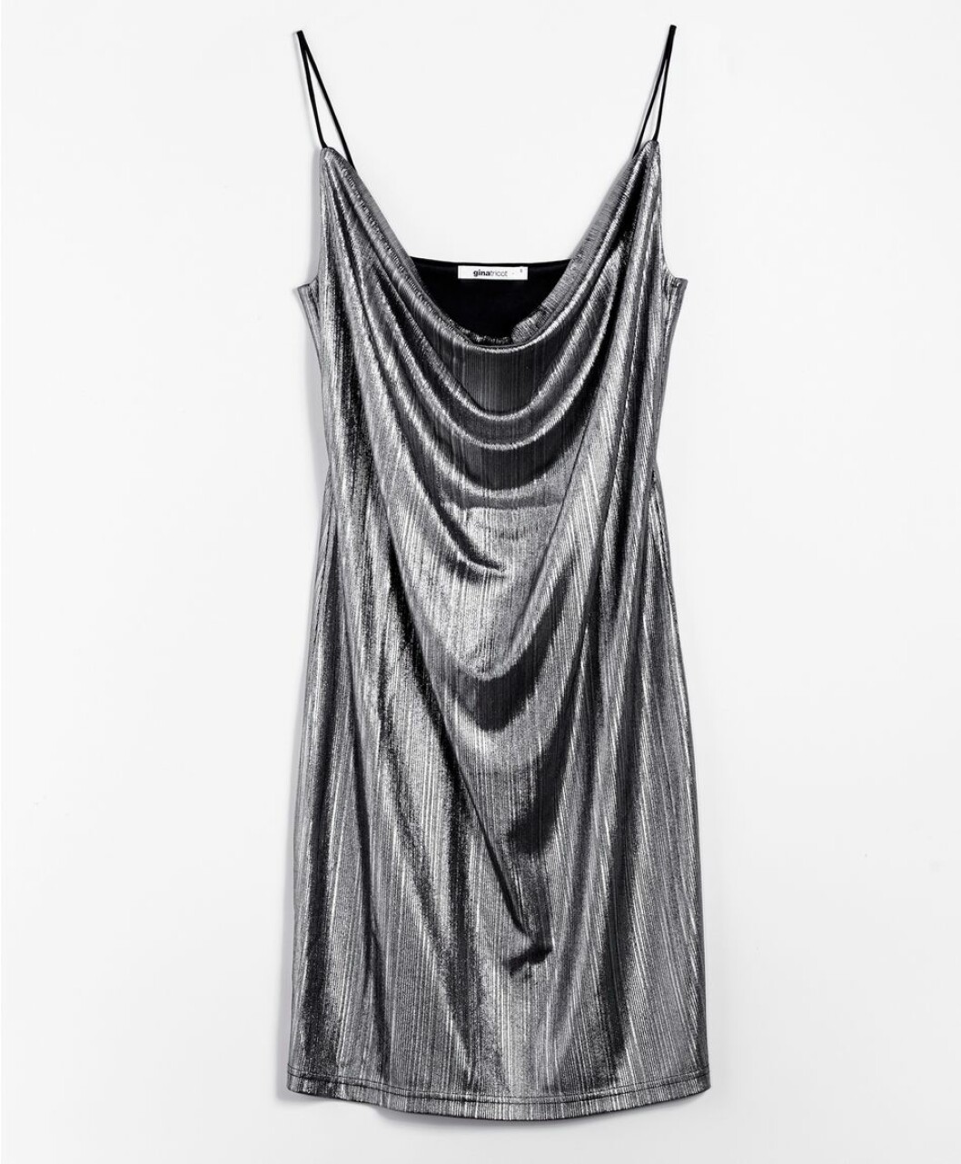 silverklänning gina tricot 2016