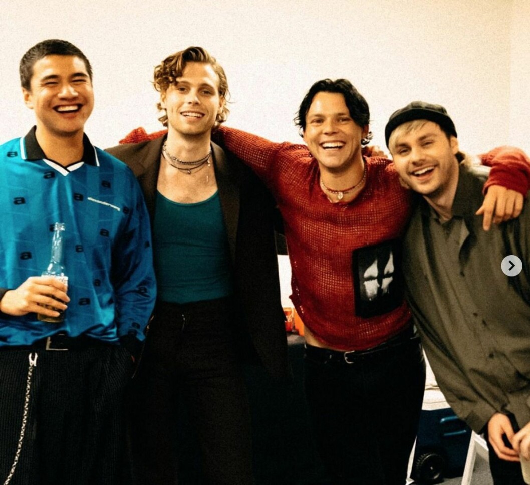 5 Seconds of Summer: Calum Hood, Luke Hemmings, Ashton Irwin och Michael Clifford. 5 Seconds of Summer kommer tillbaka till Sverige