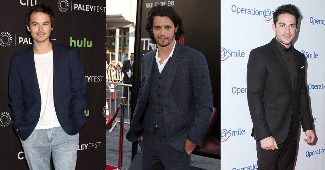 Tyler Blackburn, Nathan Parson och Michael Trevino. skadespelare-roswell