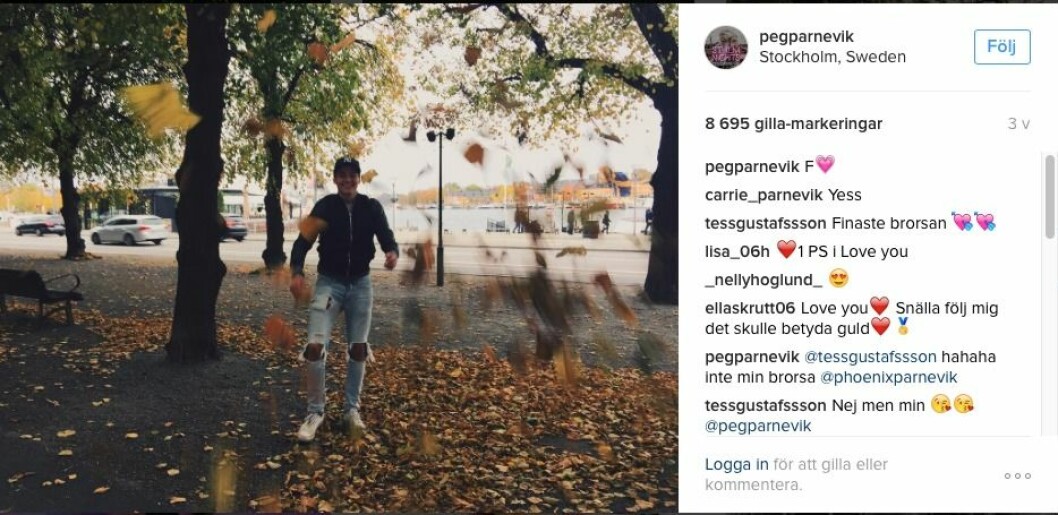 Visst ser det ut att vara Filip på bilden? Visst ser det ut att vara Filip på bilden?