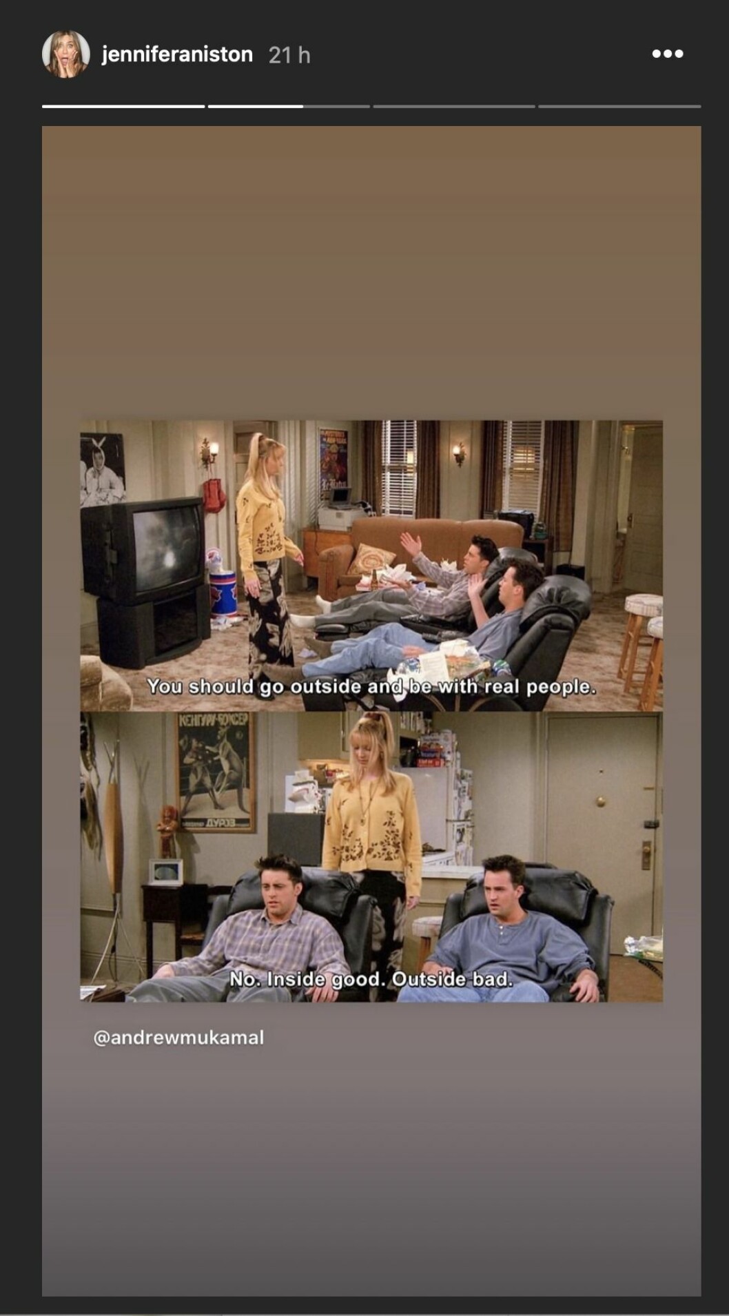 Jennifer Aniston meme