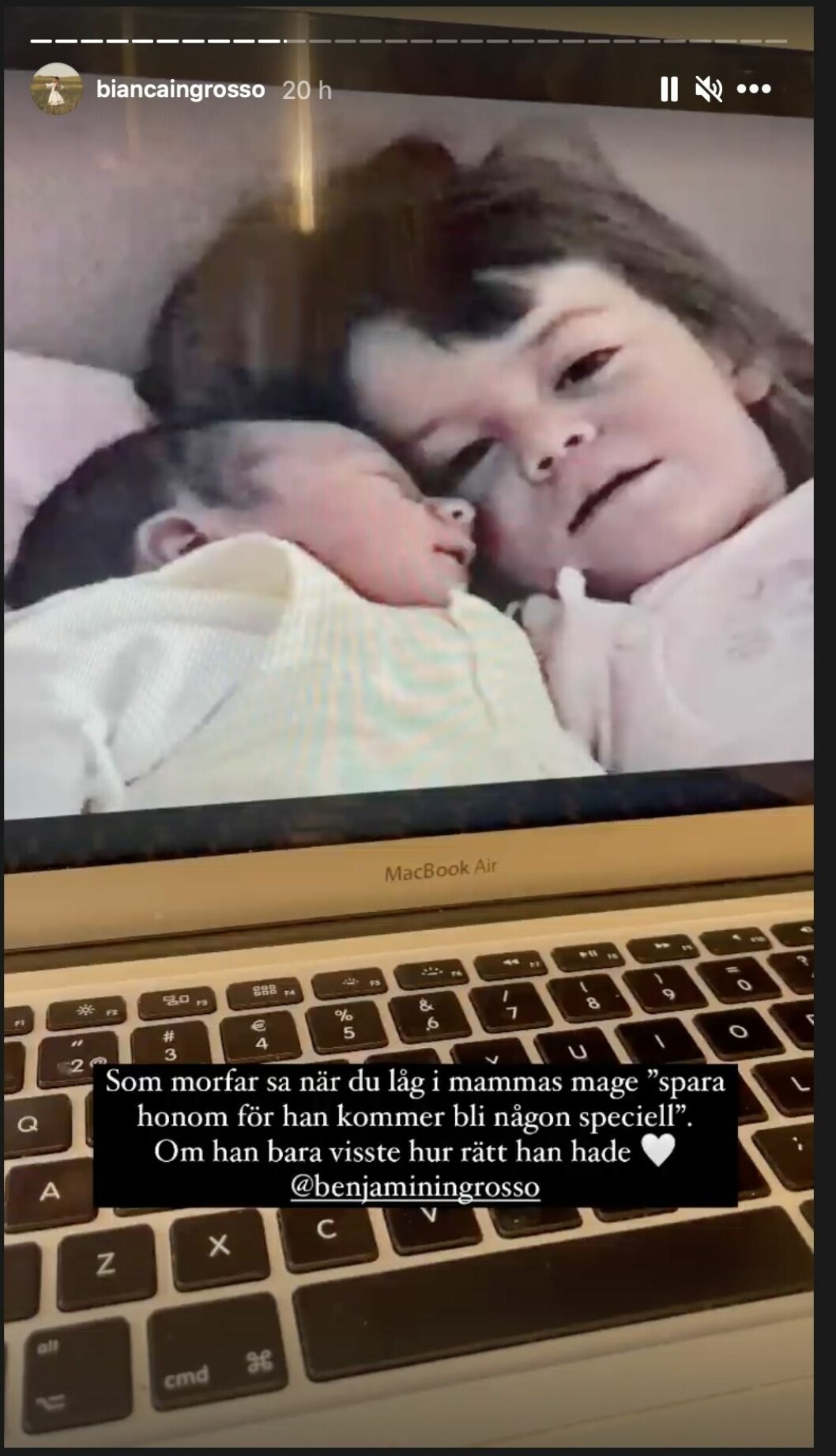 bianca ingrossos instagram story