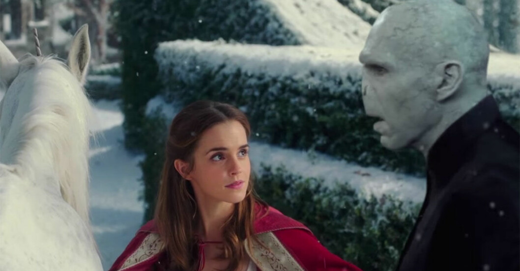 Belle faller för Lord Voldemort i den här magiska, remixade trailern