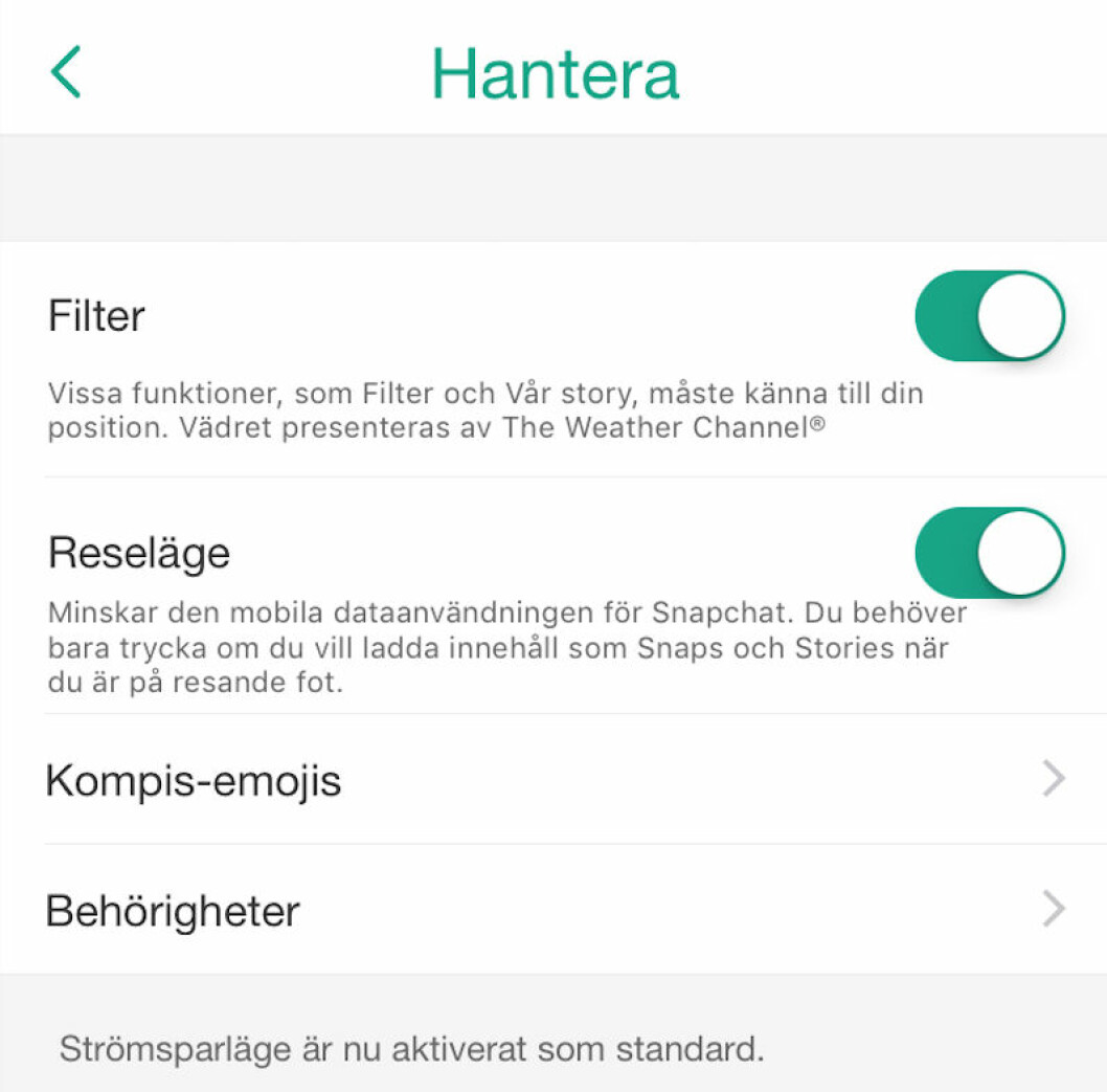 snapchat data