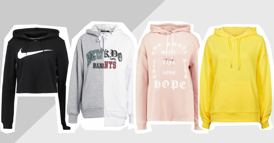 12 trendiga hoodies för under 400 kronor