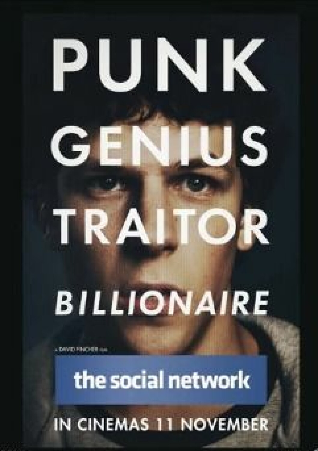 Filmen The Social Network är baserad på verkliga händelser kring hur Facebook skapades.
