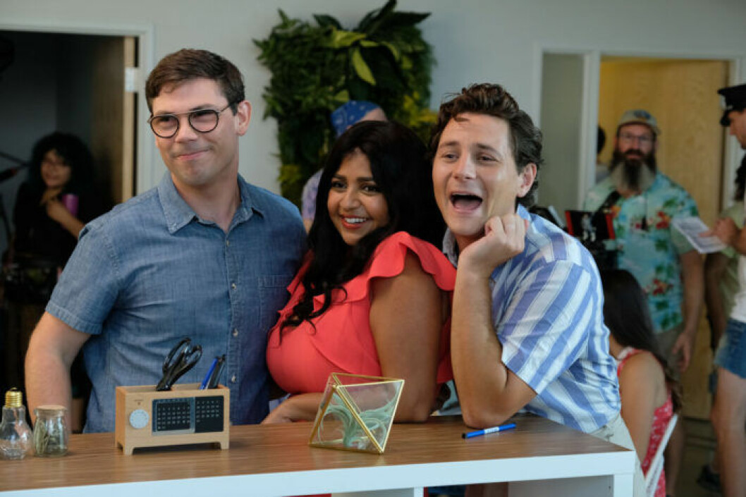 Ryan O’Connell, Jessica Hecht och Punam Patel är några av skådespelarna i <em>Special</em>. Foto: Netflix Special är en serie på Netflix som kommer i april 2019