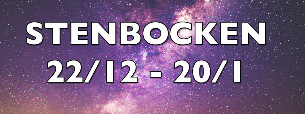Horoskop för stenbocken. Horoskop för stenbocken.