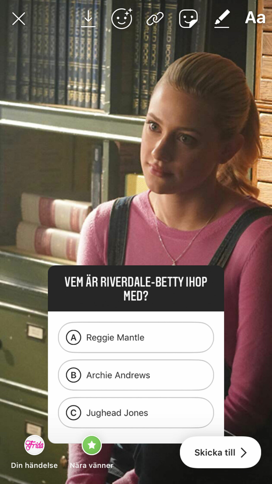 Instagram story