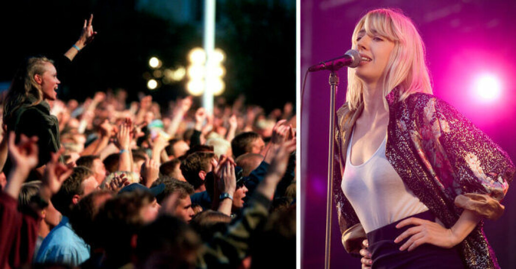 Veronica Maggio på Storsjöyran. Foto: Mats Andersson, Conny Lagé. Veronica Maggio spelar på Storsjöyran