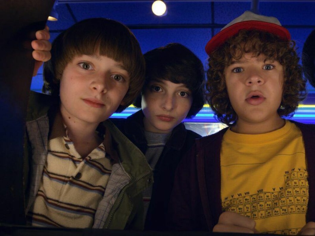 Will, Dustin och Mike