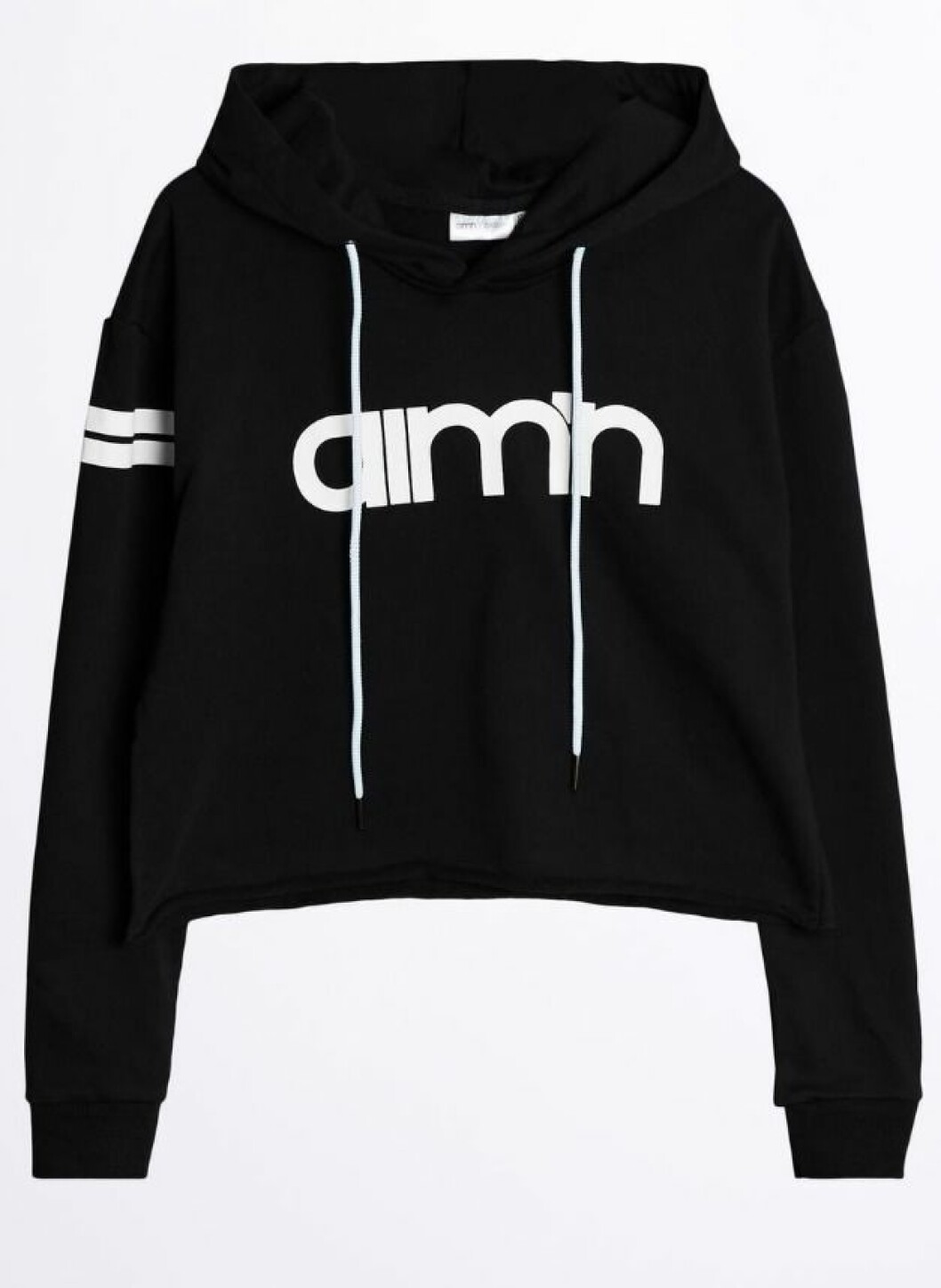 Svart hoodie från Gina tricot och Aimn
