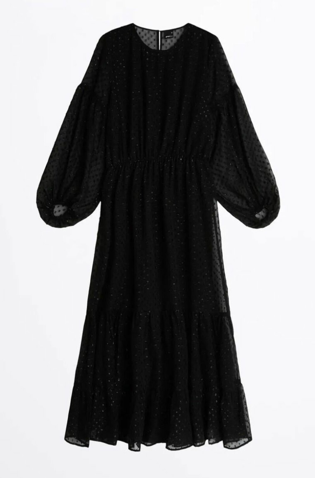 Svart maxiklänning från Gina tricot