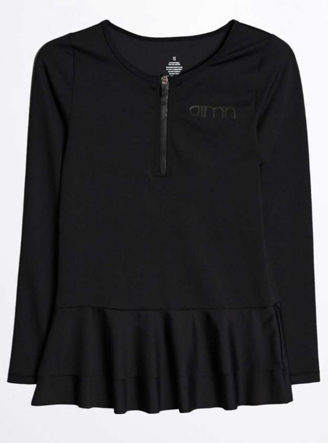 Svart topp från Gina tricot och Aimn