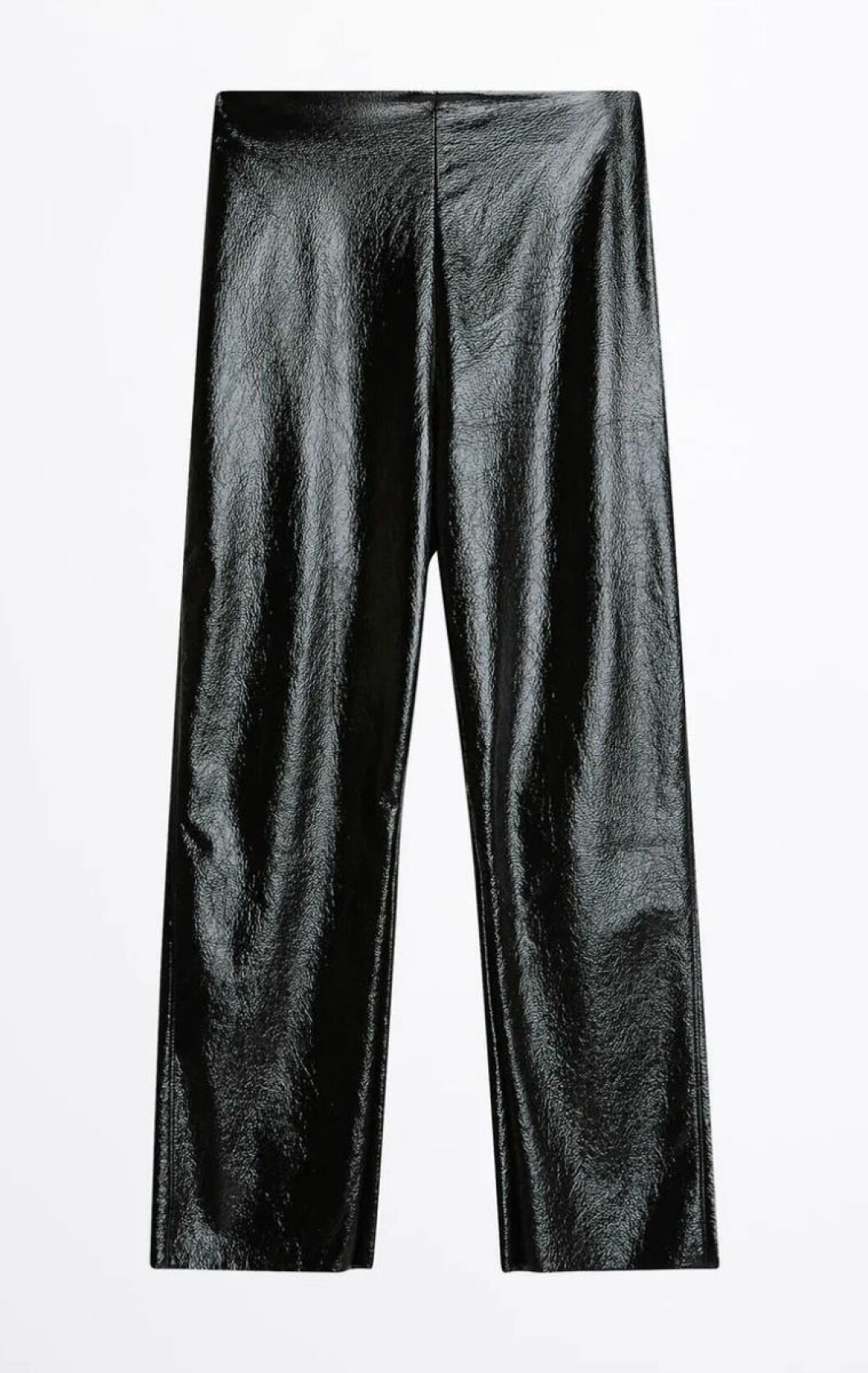 Svarta skinnbyxor för fest från Gina tricot