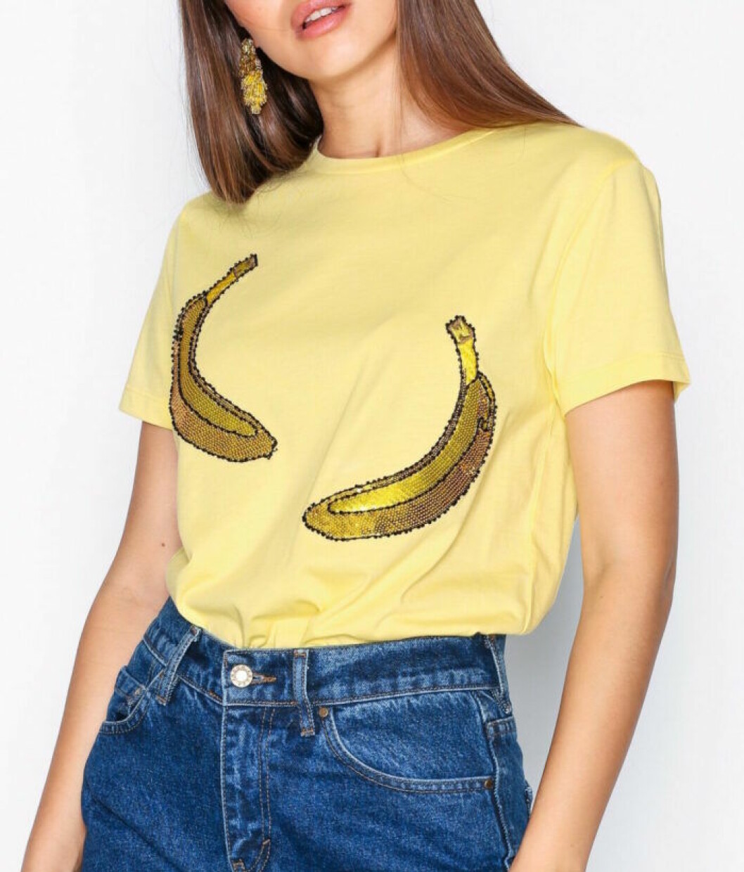 Gul t-shirt till våren 2019
