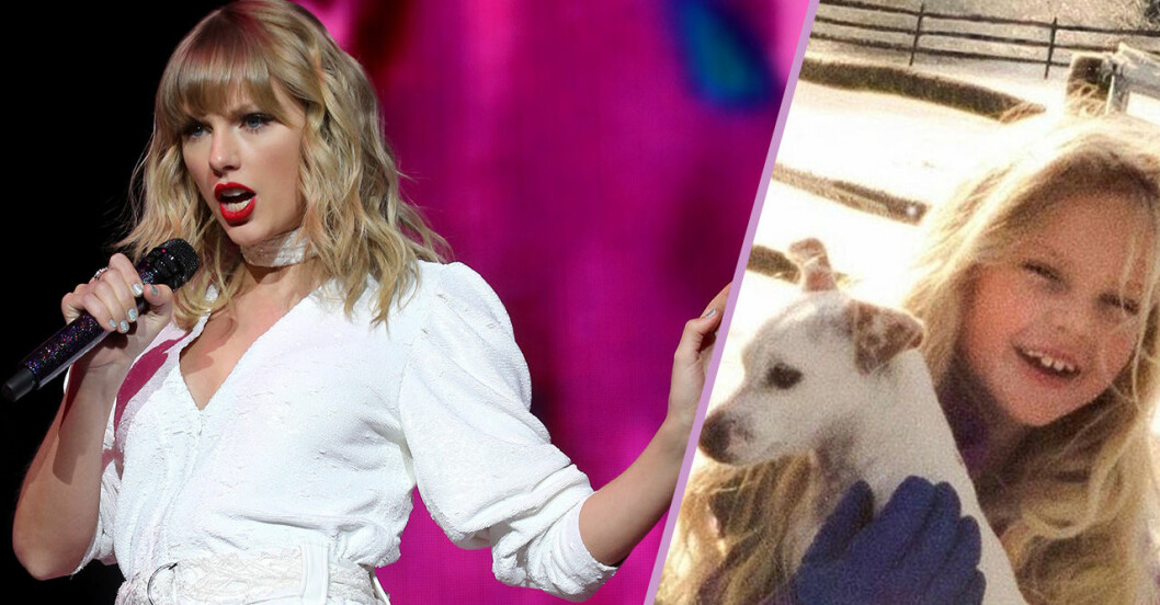 Se Taylor Swift som barn i musikvideon Christmas Tree Farm