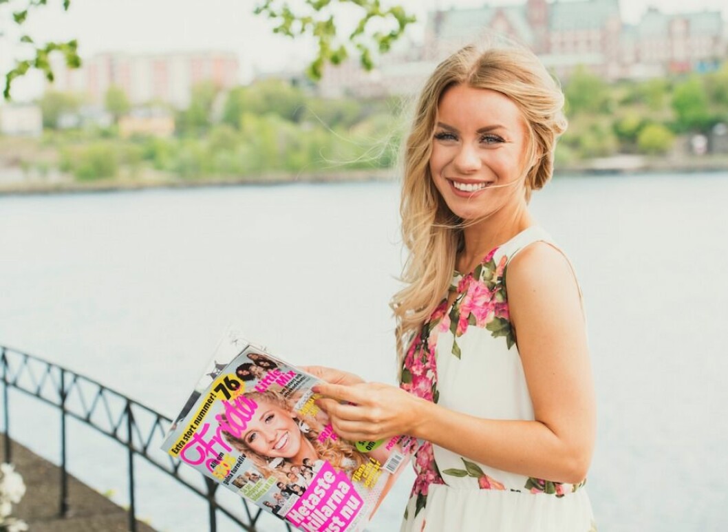 Therese Lindgren är en av Sveriges största Youtube-stjärnor. Foto: Ola Axman therese lindgren