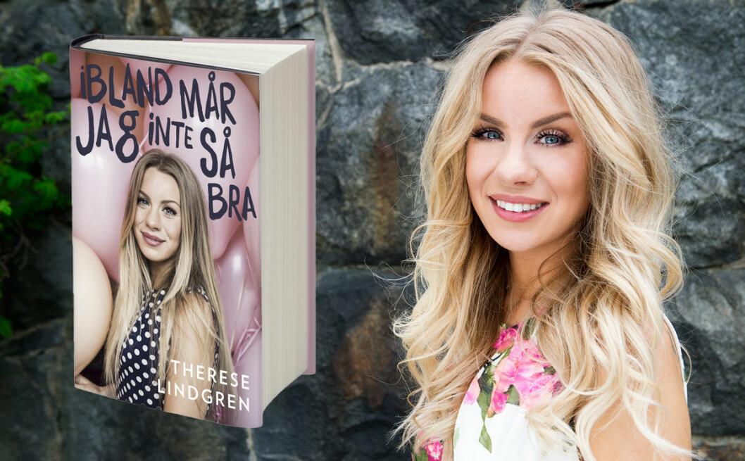 Boken ”Ibland mår jag inte så bra” blev en storsäljare. Therese-Lindgren-bok