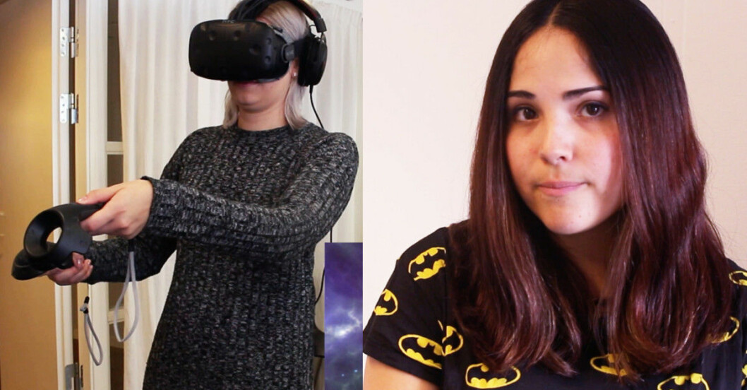 Tjejen som har startat sitt eget VR-spel
