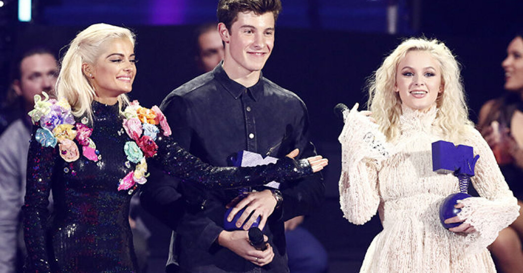 Se allt som hände behind the scenes på MTV EMA
