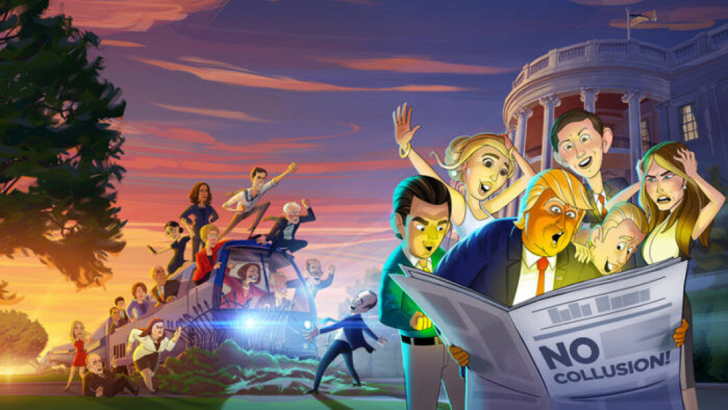<em>Our Cartoon President</em>. Foto: HBO Donald Trump i Cartoon President.