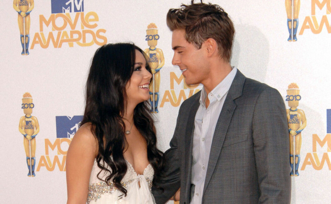 Vanessa Hudgens och Zac Efron 2010. Foto: IBL Vanessa-Zav