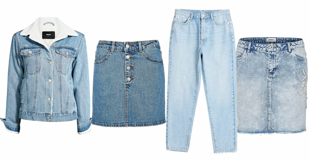 Vårmode 2019 trender ljusa jeans