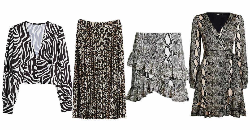 vårmode 2019 trender djurmönstrat