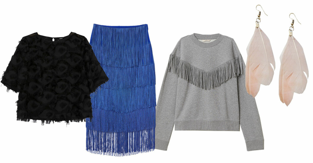 Vårmode 2019 fransar och fjädrar