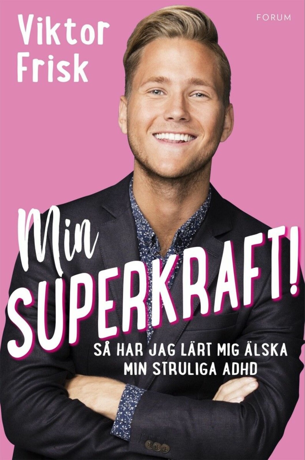 Tillsammans med Mia Gahne har Viktor jobbat med boken i ett år.