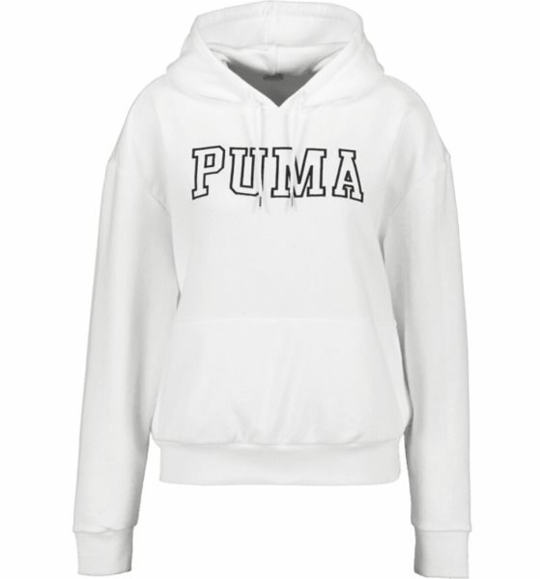 Vit hoodie från Puma