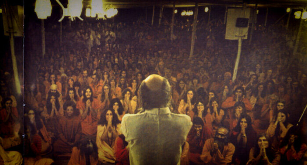 En bild från Wild Wild Country, en true crime-dokumentär som du kan se på Netflix.