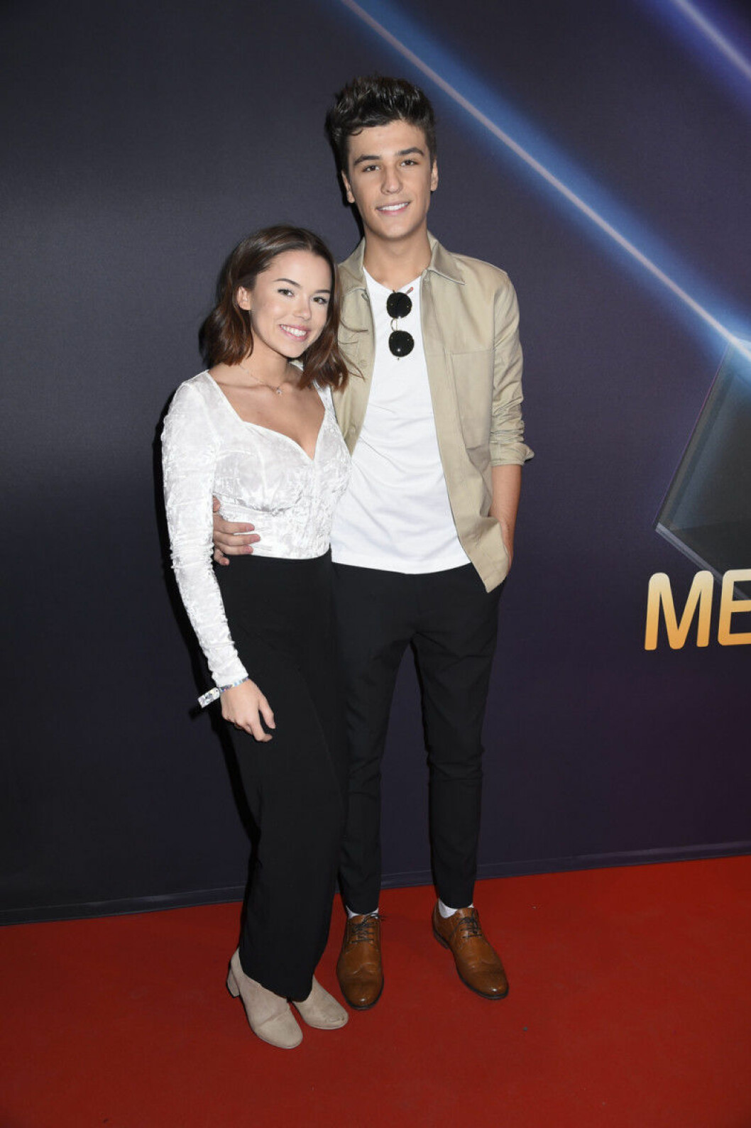 Anton och Wilma bråkade inte alls på efterfesten, förklarar hon själv.