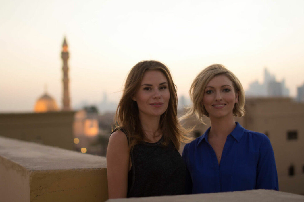 Yasmine och Erica är grundarna till appen Tibba. Yasmine och Erica tibba