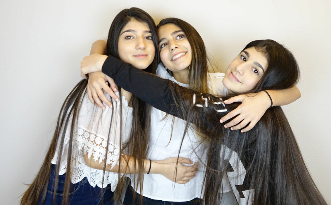 Narin, Sherin och Cedra driver alla varsin stor youtube-kanal på arabiska.