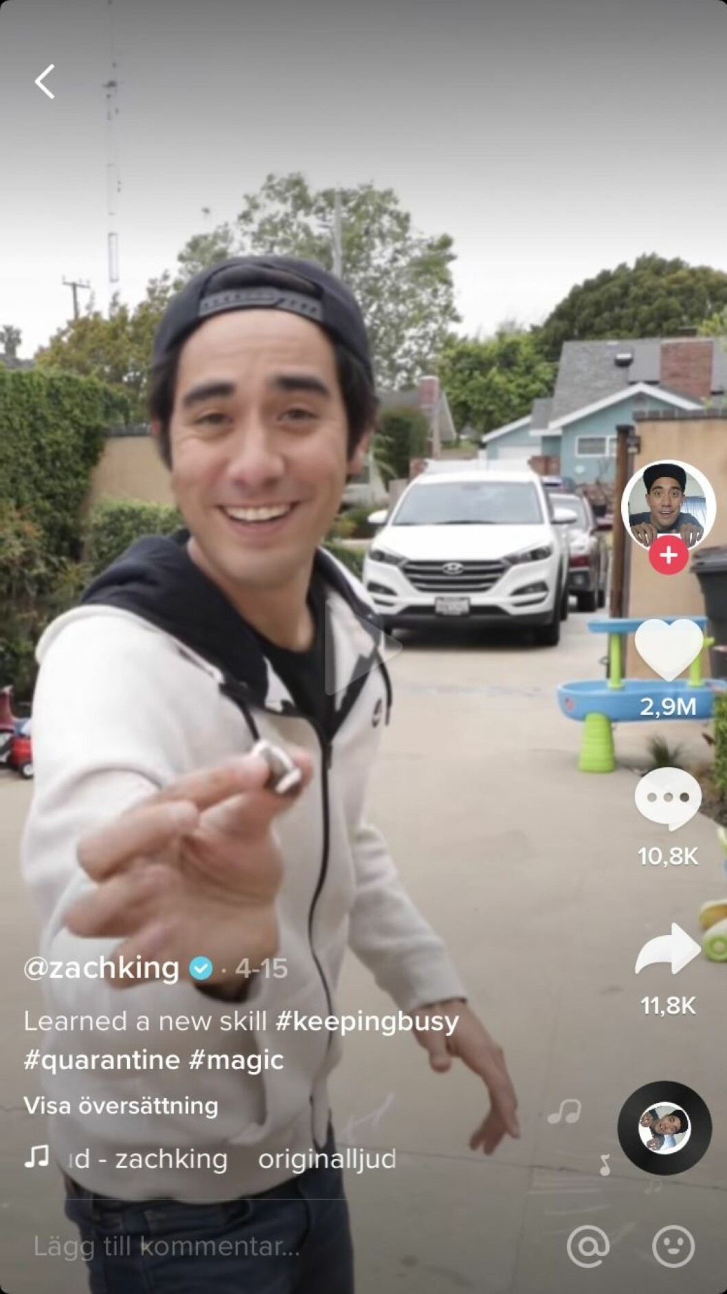 Zach King på TikTok