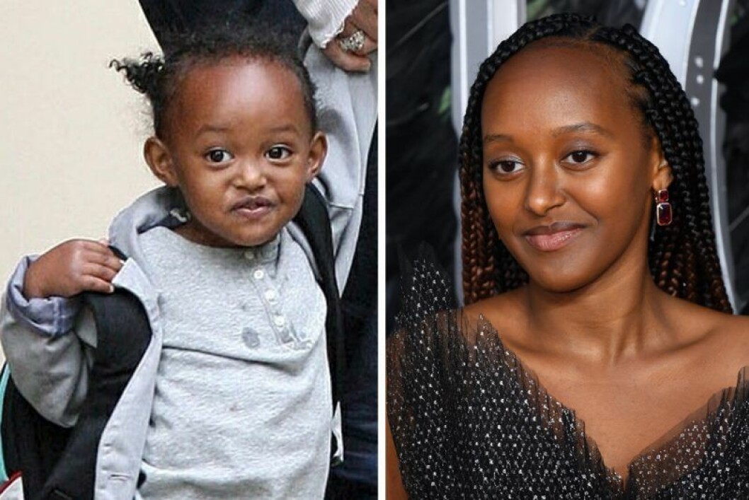 Bebis Zahara och vuxen Zahara