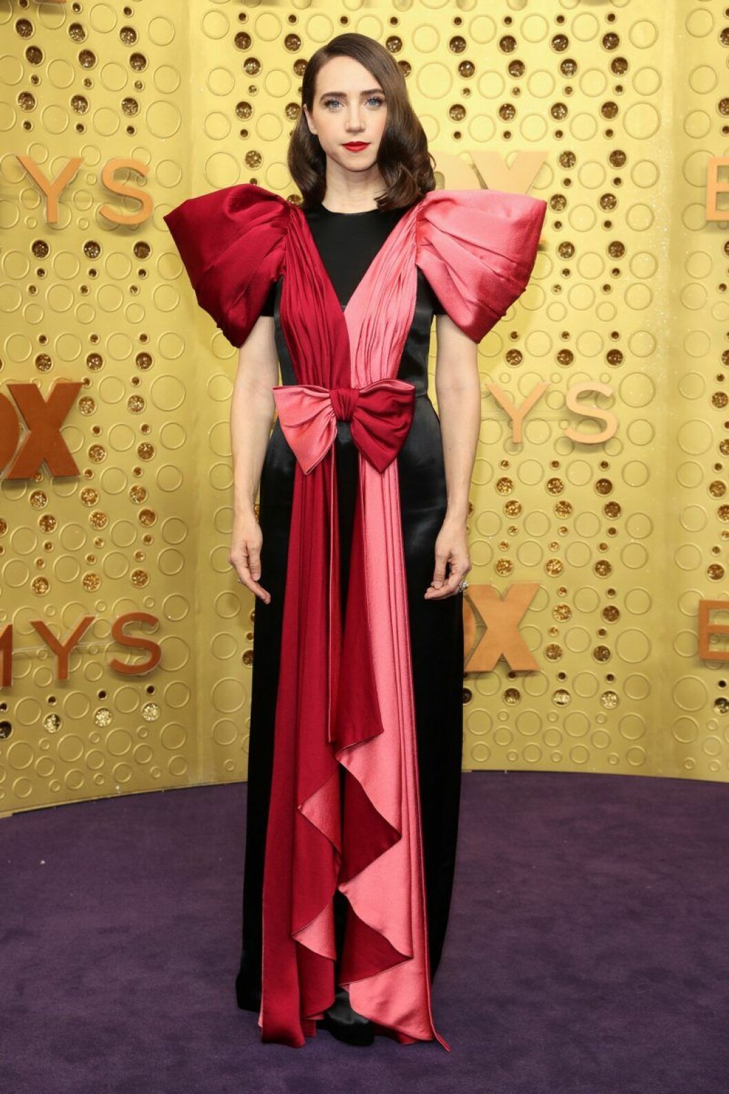 Zoe Kazan. Zoe Kazan på röda mattan på Emmy awards 2019