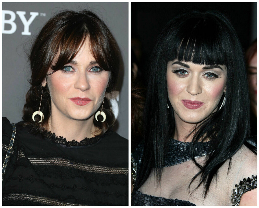 Lika som bär: Zooey Deschanel Katy Perry